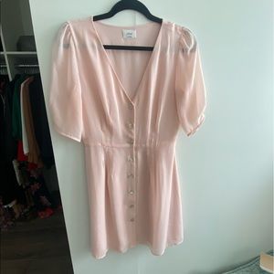 Wilfred (Aritzia) Blush Pink Dress